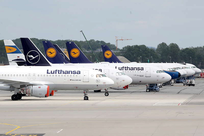 Lufthansa, германия, правительство, помощь, протесты