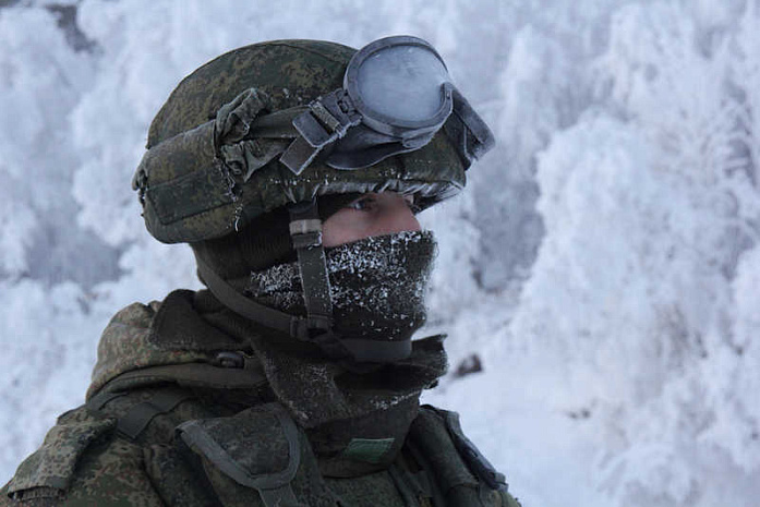 россия, армия, подготовка, зима, морская пехота