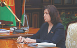 Александр Лукашенко встретился со своей возможной преемницей