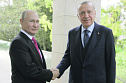 Путин и <b>Эрдоган</b> встретились в тени Сирии и Карабаха