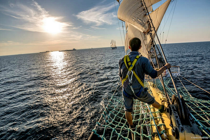 парусники, черное море, регата
