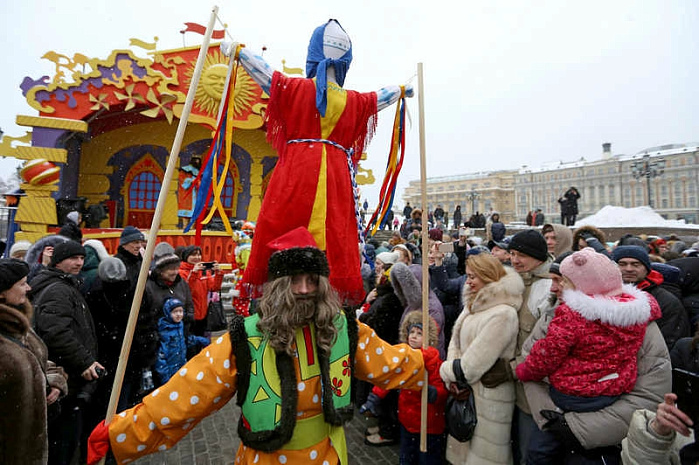 россия, москва, масленица