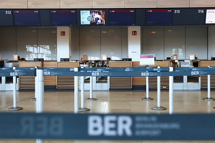 германия, аэропорт, Берлин, Бранденбург, забастовка