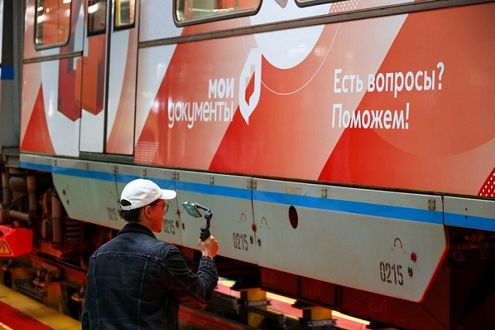 москва, метро, тематический поезд, мои документы