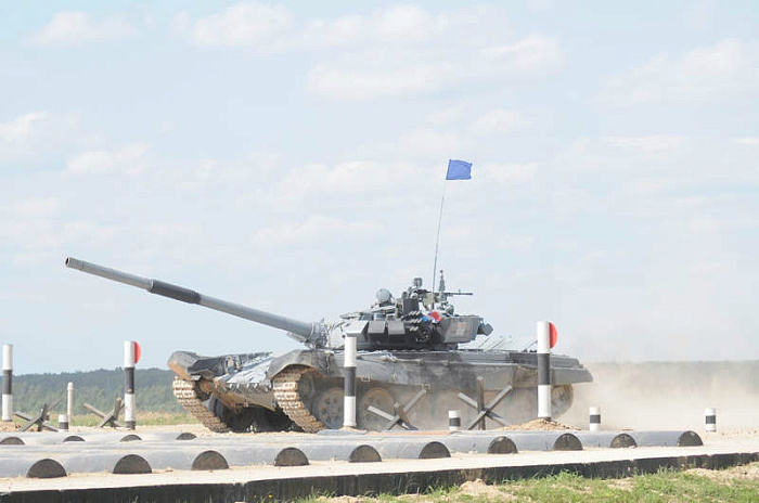 armygames-2016, танковый биатлон, эстафета