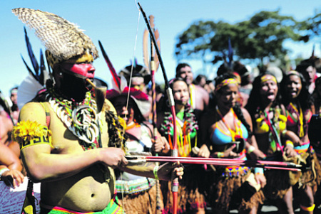 бразилия, протест, коренные народы, индейцы, дискриминация, исконные земли