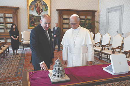 армения, ватикан, никол пашинян, папа лев XIV, политика, католики, армянская апостольская церковь, гарегин II, эчмиадзин, противостояние, оппозиция