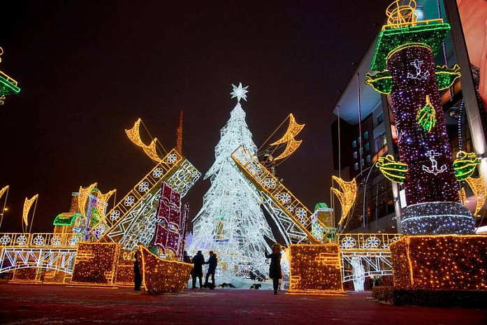 москва, новый год, праздник