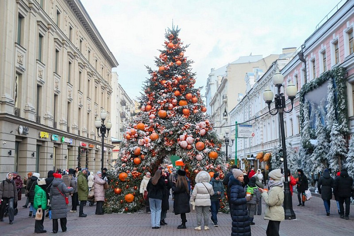 россия, москва, новый год, 2026, праздник, елка, украшение