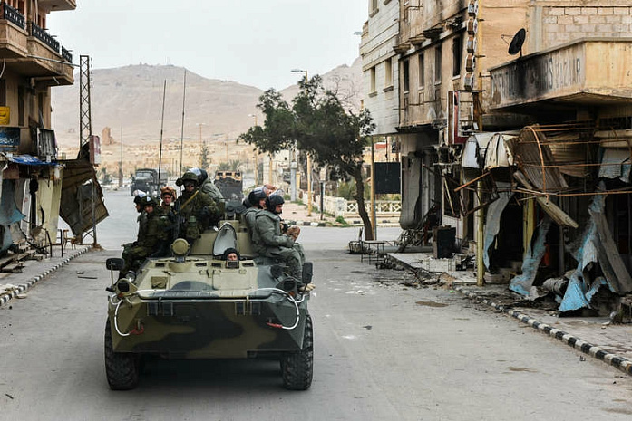 сирия, пальмира, саперы, разминирование