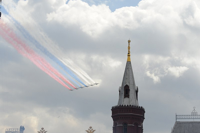 россия, красная площадь, парад, победа, юбилей