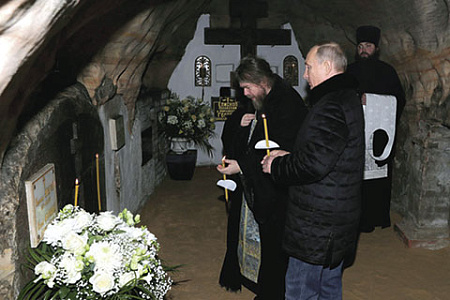 путин, монастырь, печоры