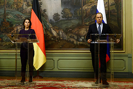 мид, лавров, бербок, международная повестка, безопасность, украина, конфликт, донбасс, нормандский формат