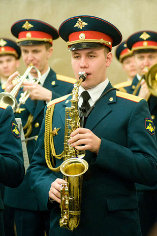 метро, оркестр, марщ, преображенский полк