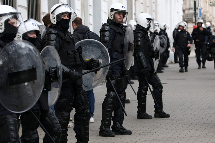 бельгия, брюссель, профсоюзы, протесты