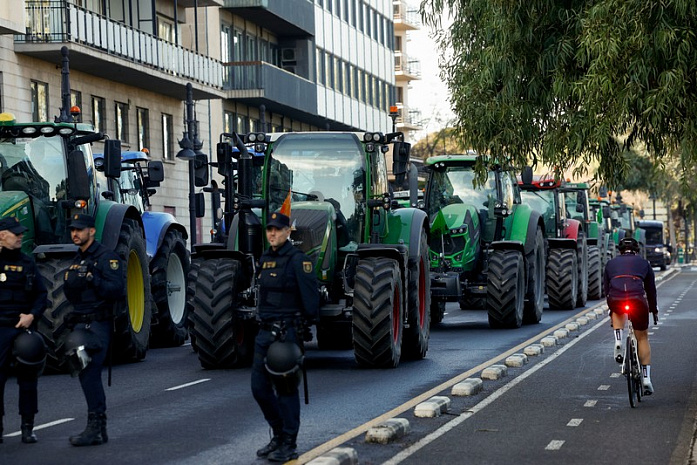 евросоюз, брюссель, фермеры, протест, торговля, соглашение, мерсокур