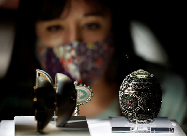 англия, лондон, фаберже, выставка