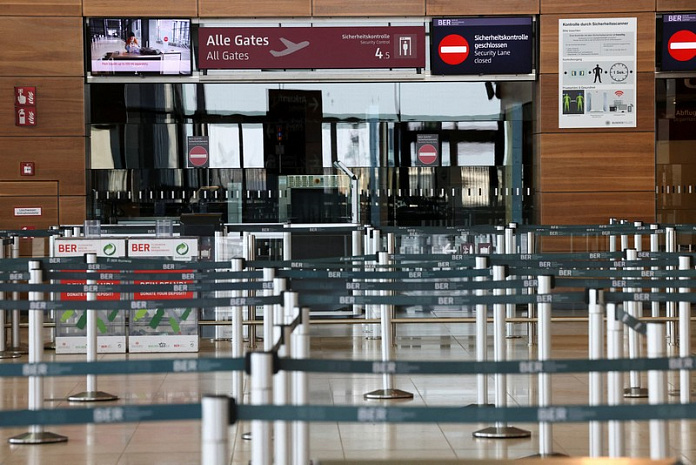 германия, аэропорт, Берлин, Бранденбург, забастовка