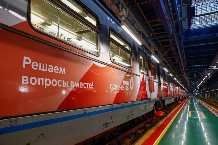 москва, метро, тематический поезд, мои документы
