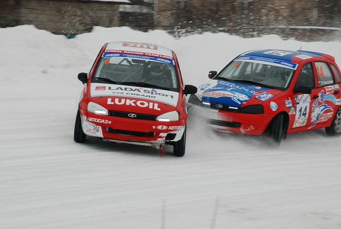 автогонки, лед, чемпионат россии