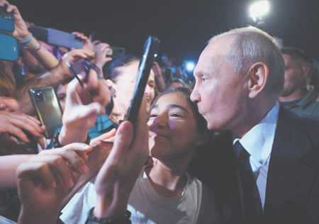 путин, дагестан, фото