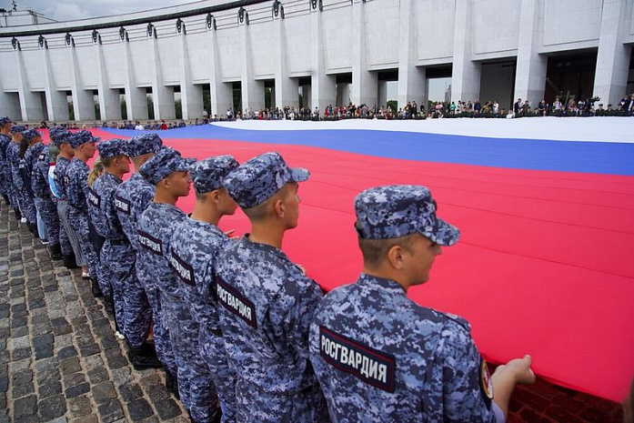 россия, государственный флаг, праздник