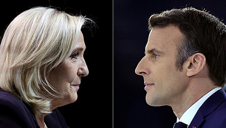 франция, президентские выборы, политика, демонизация, скандалы, макрон, ле пен, рейтинги, теледебаты