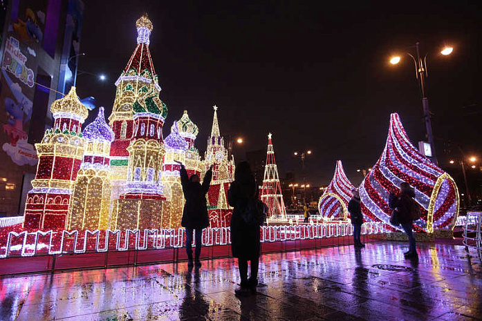 столица, подсветка