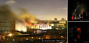 Сильнейший <b>пожар</b> произошел на Тушинском заводе в Москве