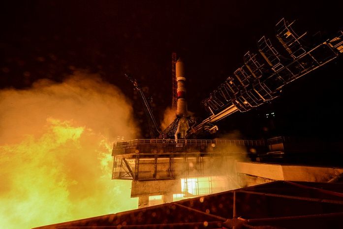 россия, армия, вкс, космос, плесецк, союз-2, гонец, запуск