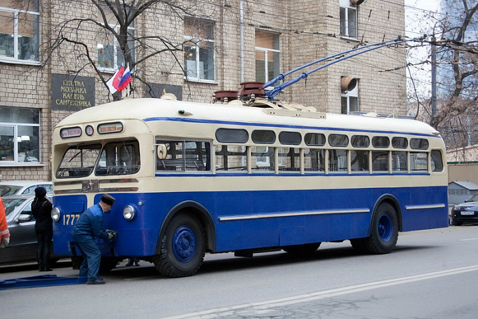 троллейбус, транспорт, город, москва