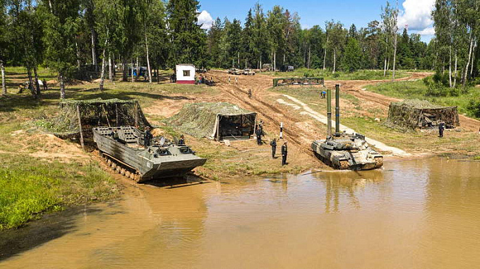 россия, армия, зво, танки, водная преграда, преодоление