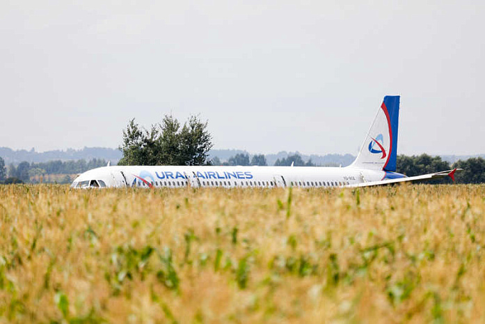 жуковский, уральские авиалинии, a321, посадка, авария