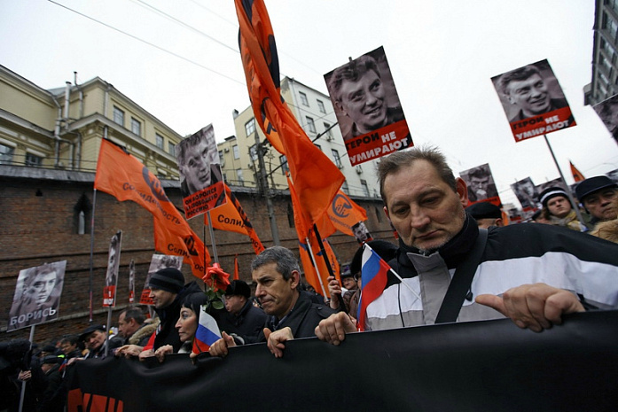 москва, траур, шествие, немцов, убийство