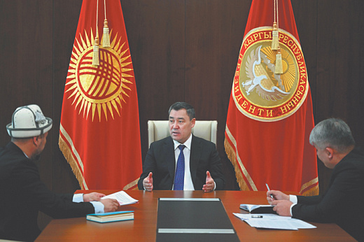 Жапаров полностью обновил силовой блок