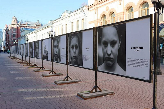 донбасс, дети, фото, москва, выставка