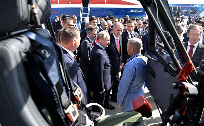 россия, авиасалон, МАКС, МС-21, Су-57