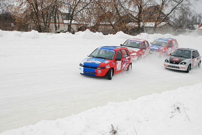 автогонки, лед, чемпионат россии