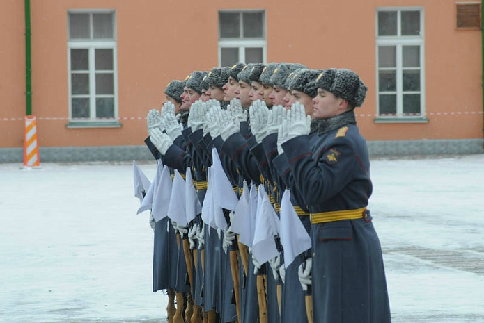 преображенский полк, почетный караул, юбилей