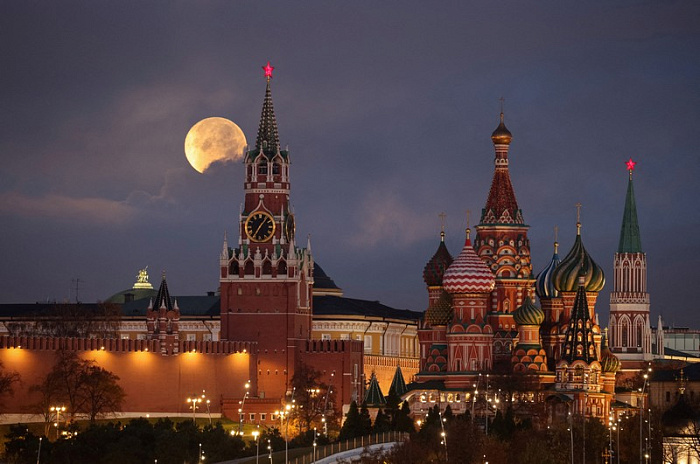 земля, полнолуние, бобровая луна