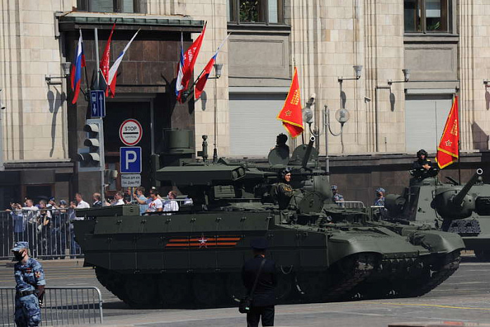 парад победы, техника, манежная площадь