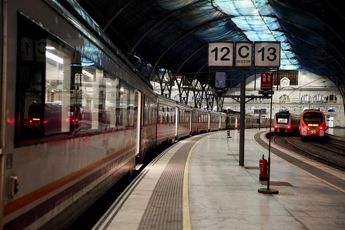 испания, железная дорога, забастовка