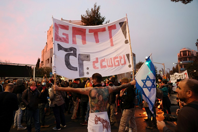 израиль, нетаньяху, протесты
