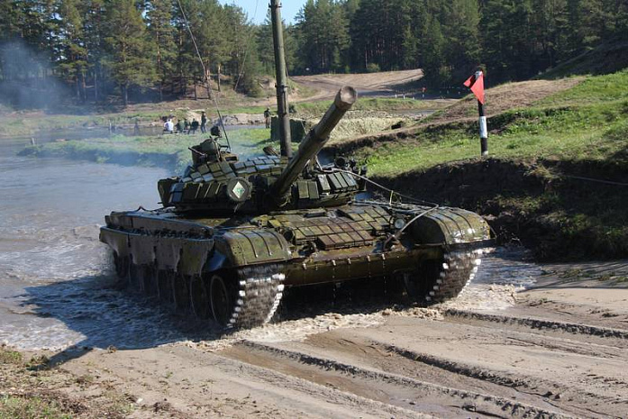 россия, армия, цво, урал, танки, подводное вождение