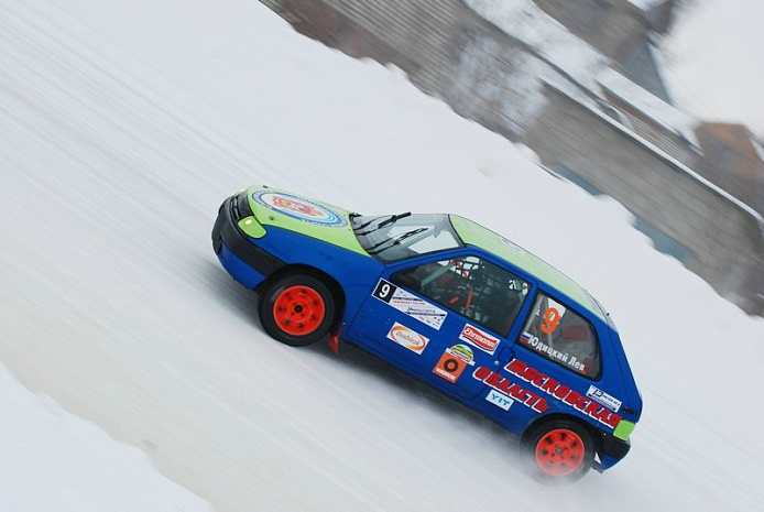 автогонки, лед, чемпионат россии