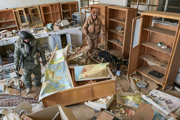 сирия, пальмира, саперы, разминирование