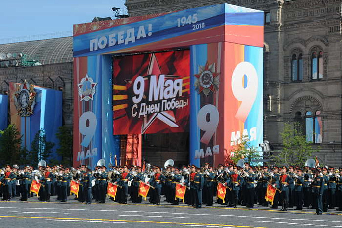 россия, день победы, парад
