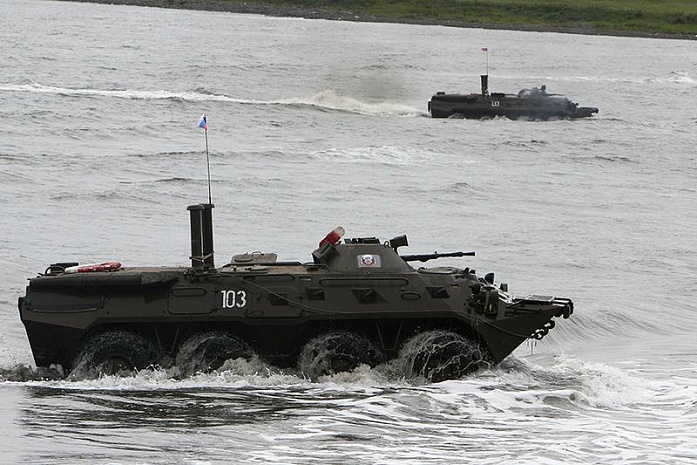 россия, китай, армия, учения, десант