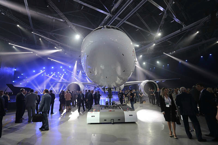 россия, авиация, мс-21, выкатка