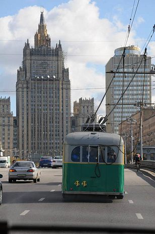 москва, транспорт, троллейбус